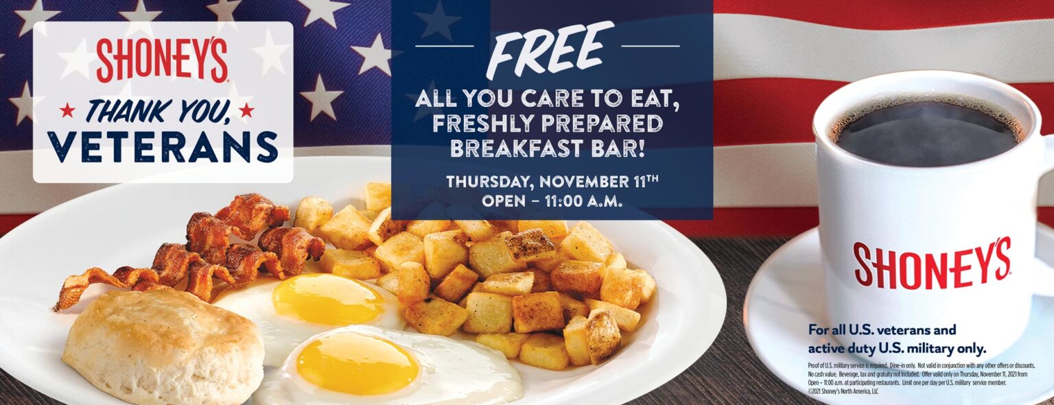 Shoney’s® To Offer a FREE All You Care To Eat, Freshly Prepared